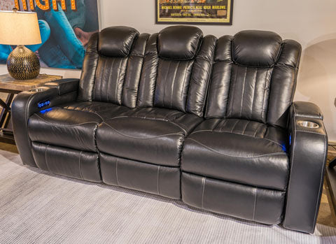 Caveman Den Power Reclining Sofa (218.44cm)