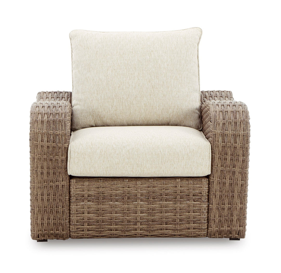 SANDY BLOOM Lounge Chair with Cushion (Set of 2)