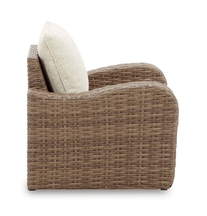 SANDY BLOOM Lounge Chair with Cushion (Set of 2)