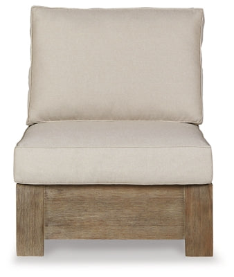 Armless Chair w/ Cushion