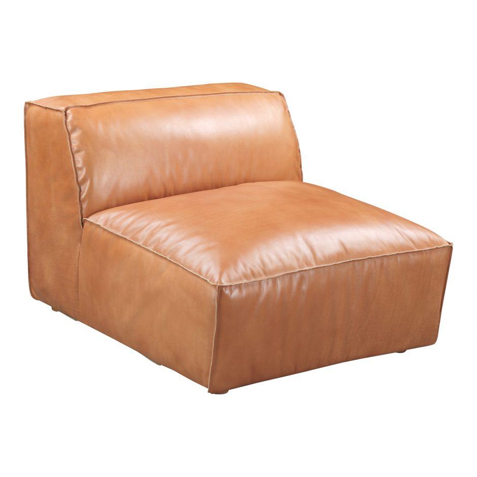 Luxe Slipper Chair Tan