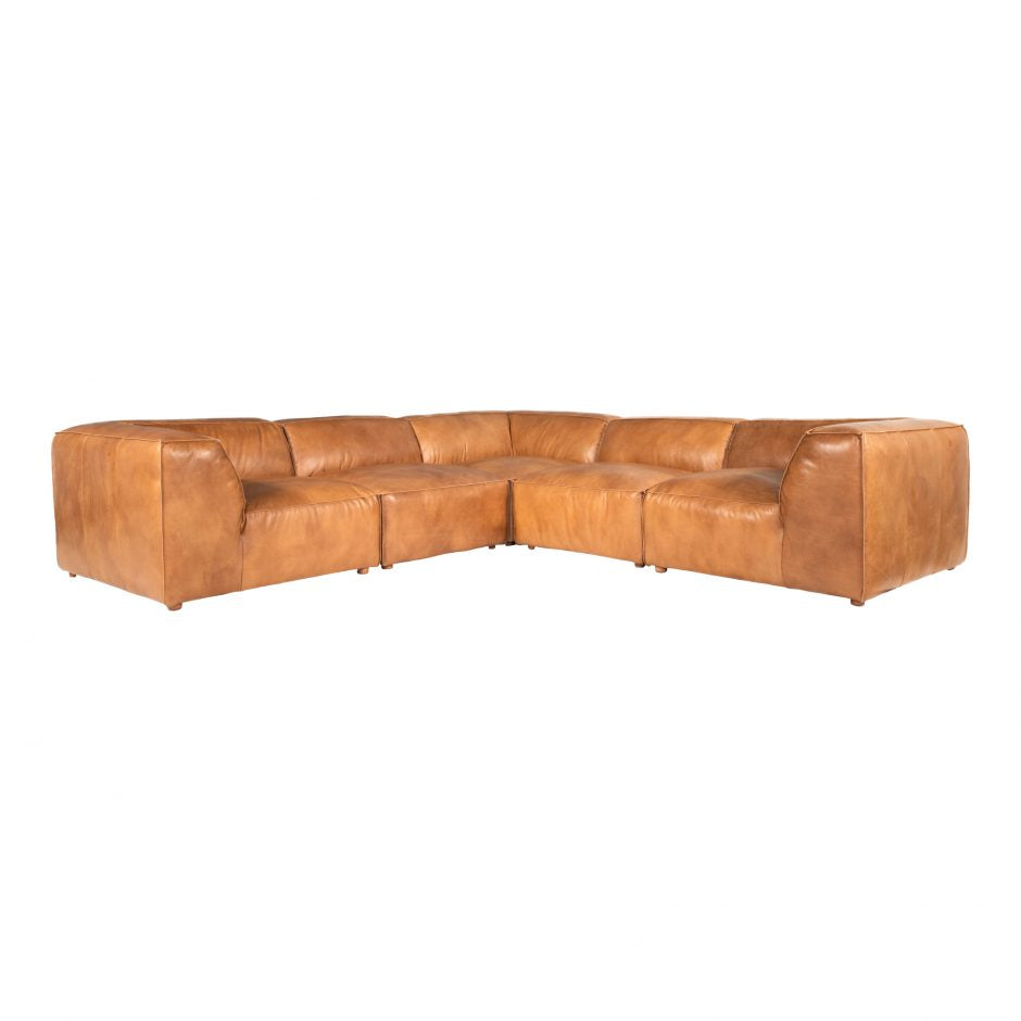 Luxe Classic L Modular Sectional Tan