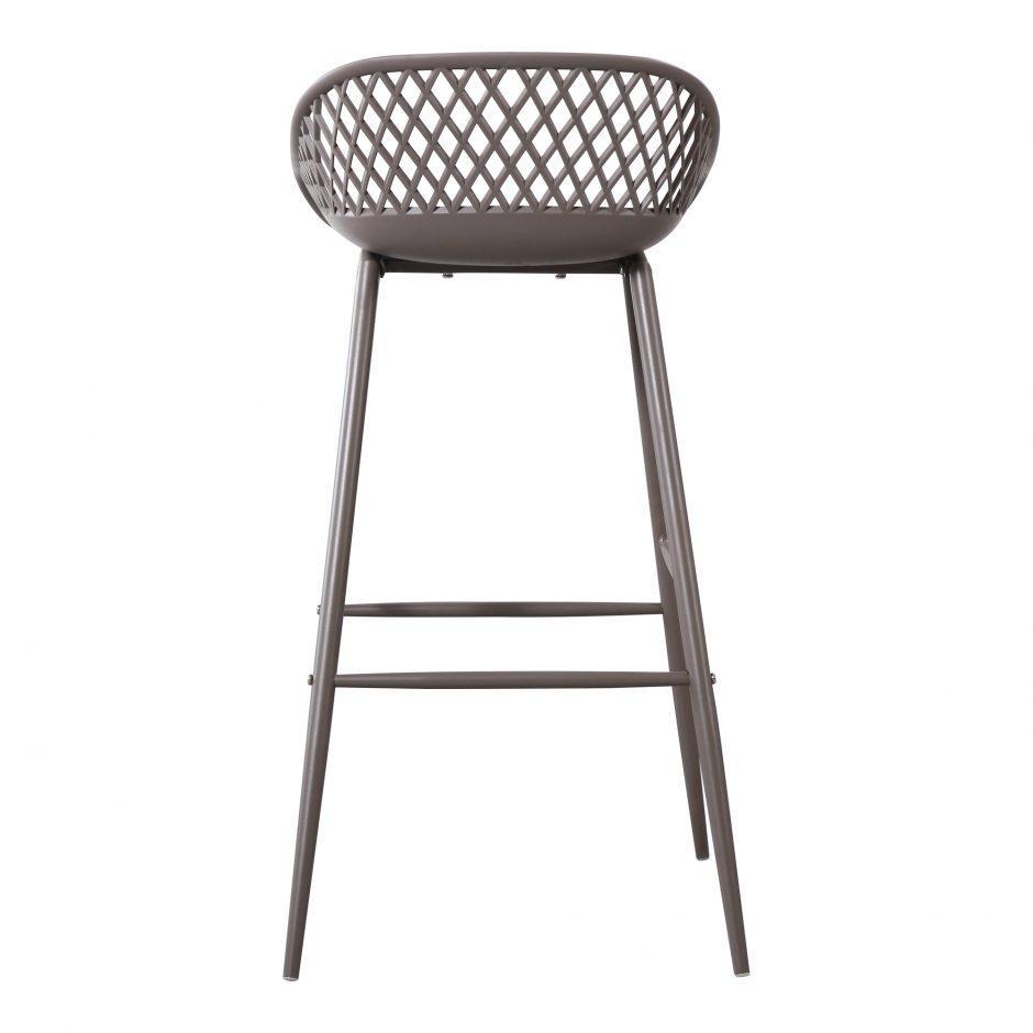 Piazza Outdoor Barstool Grey-M2