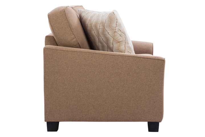 Chicago Brown Loveseat