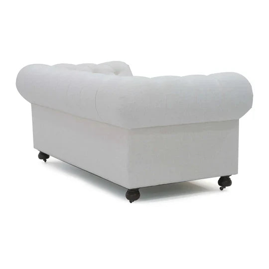 Olivia Tufted Beige Sofa Set