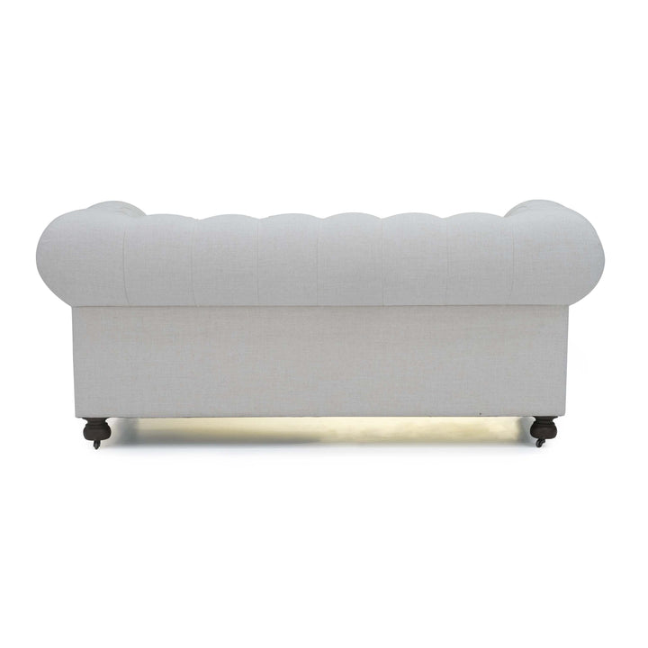 Olivia Tufted Beige Loveseat (192Cm)