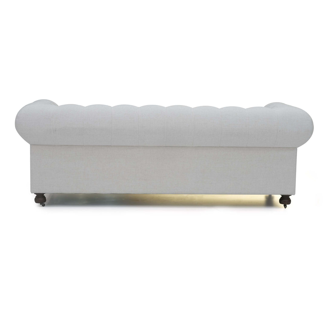 Olivia Tufted Beige Sofa (236Cm)