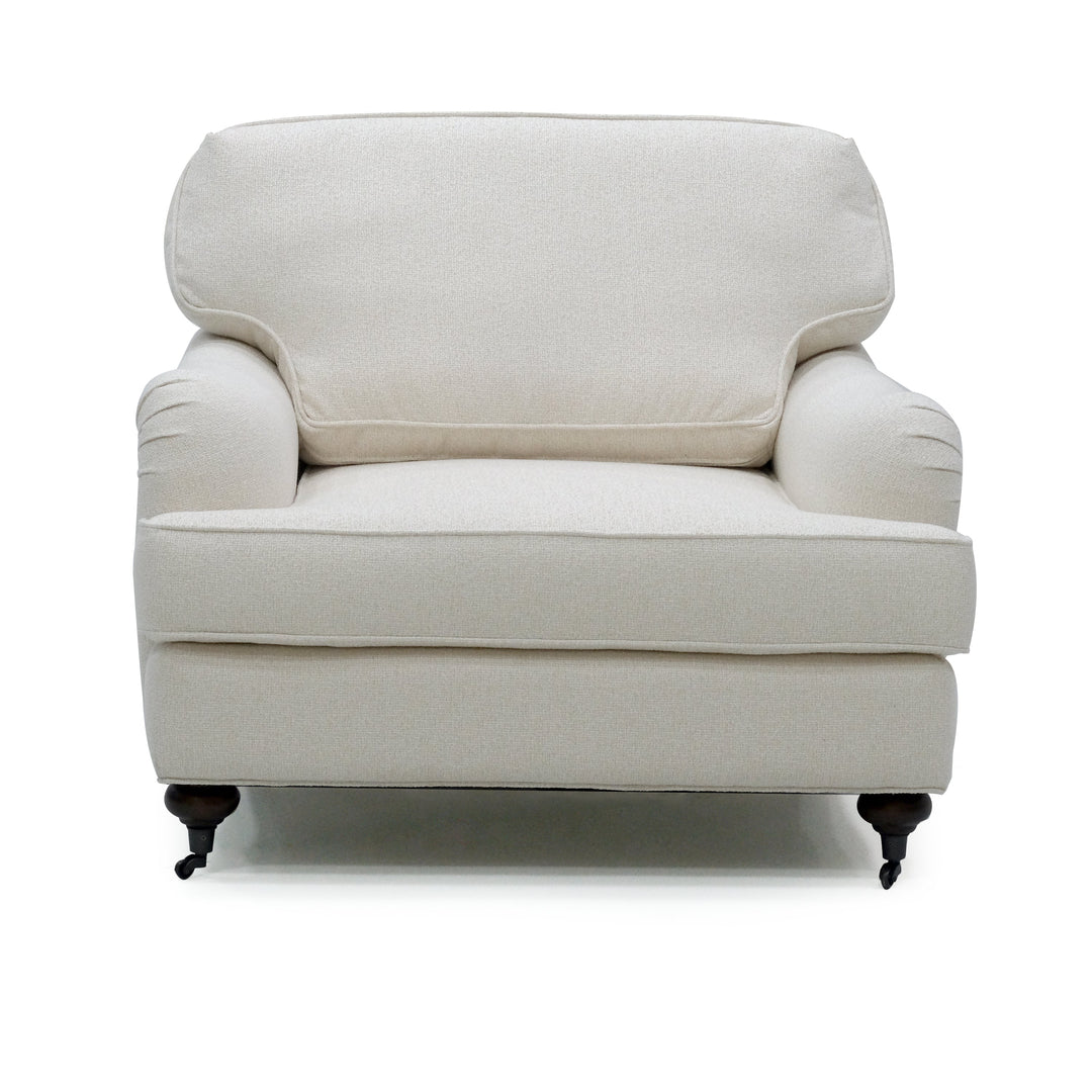 Classy Beige Accent Chair (103.5Cm)