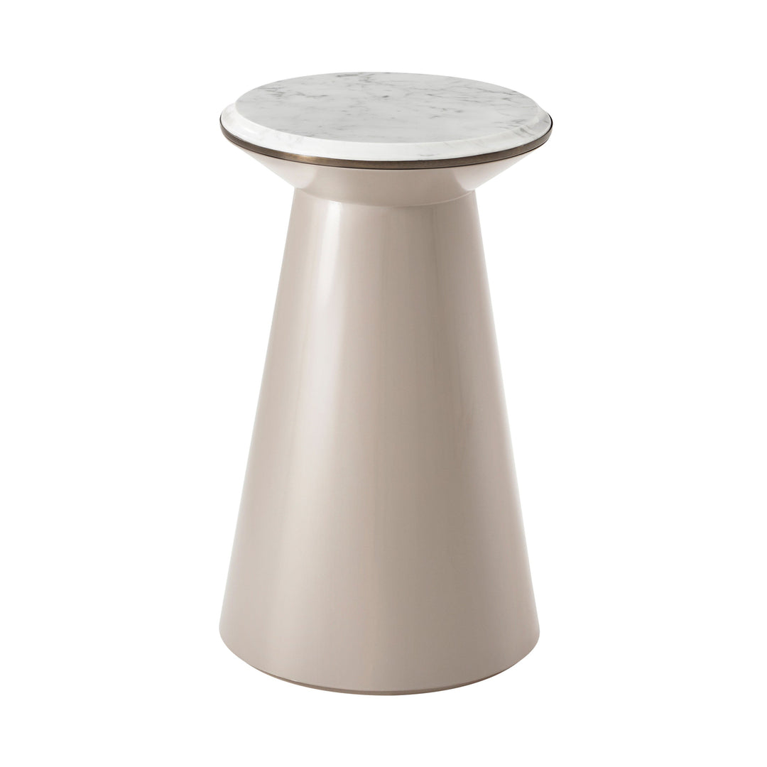 Steve Leung - Contour Side Table (Pure Pearl, Small)