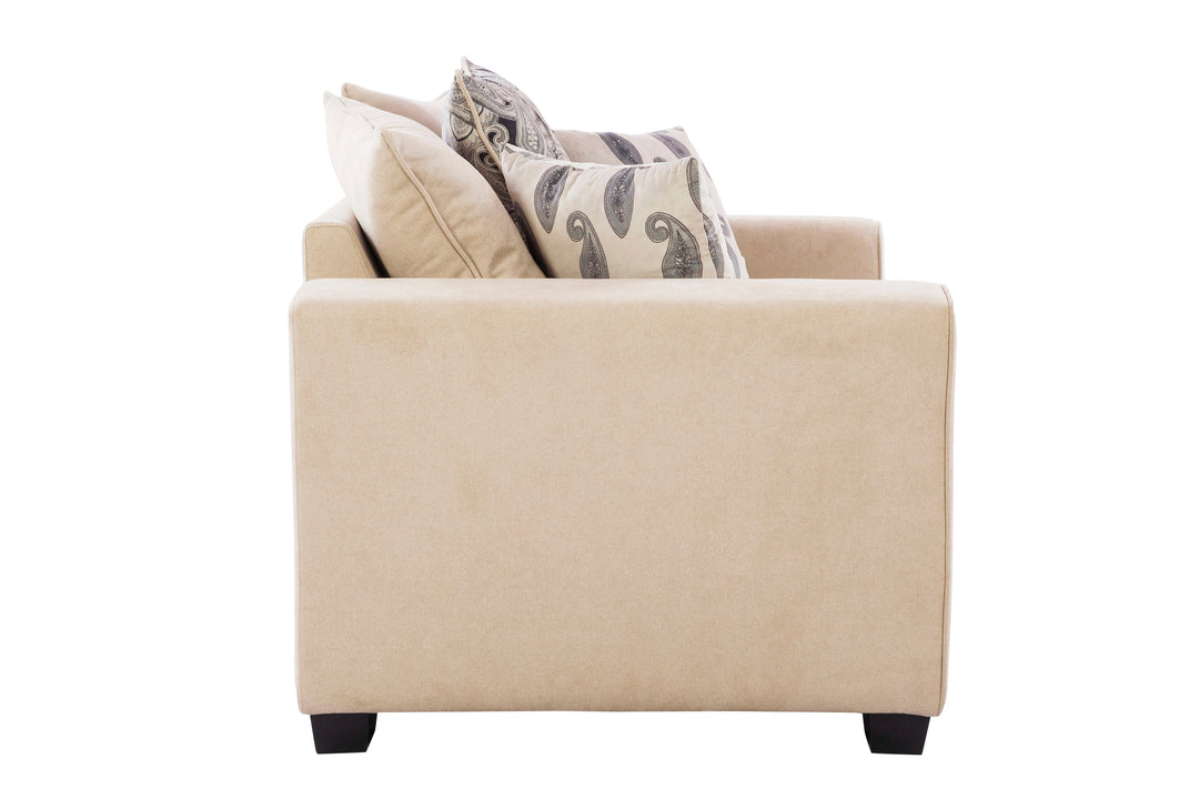 San Antonio Cream Loveseat (165cm)