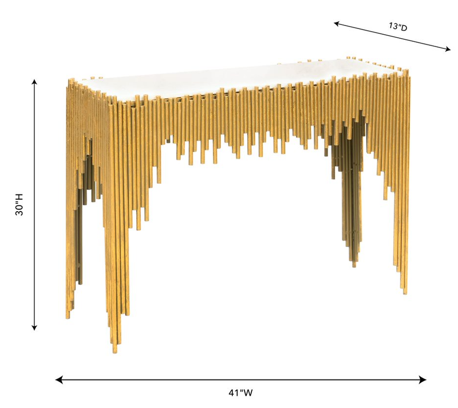 Waterfall Console Table