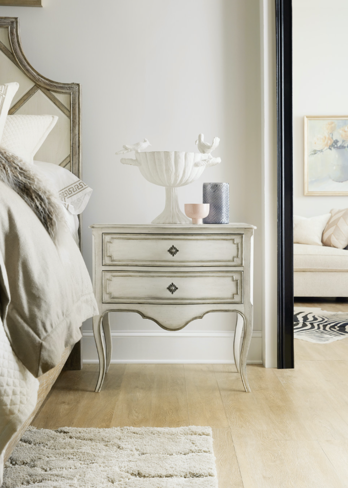 Sanctuary Coco En Blanc Nightstand