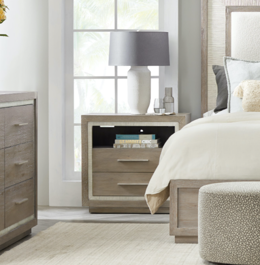 Serenity Balboa Two Drawer Nightstand