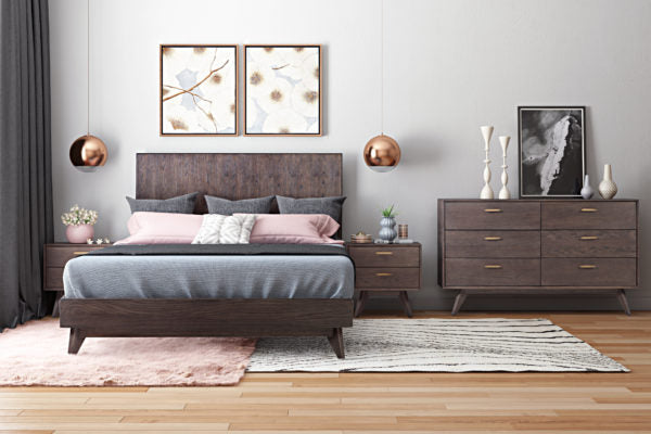 Loft Wooden King Bed