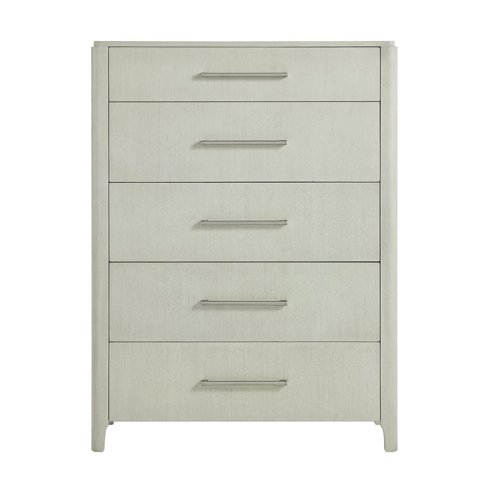 South Beach Light Grey 5-Drawer Chest