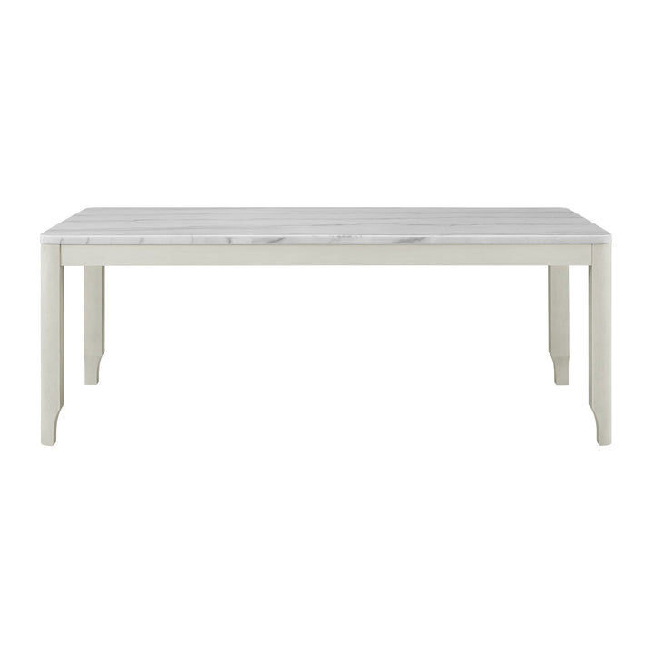 South Beach Light Grey Marbel Top Dining Table 6-8 Seaters