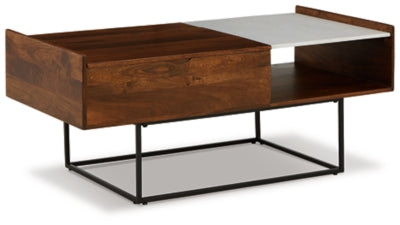 Rusitori Lift-Top Coffee Table (124.1552cm x 60.96cm)