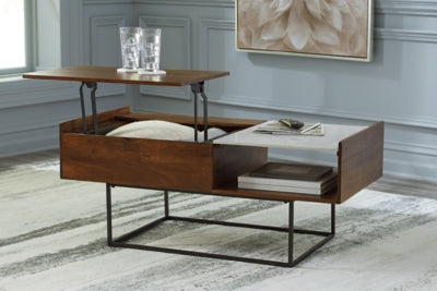 Rusitori Lift-Top Coffee Table (124.1552cm x 60.96cm)