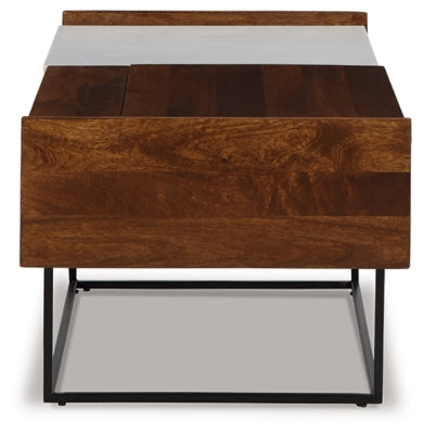 Rusitori Lift-Top Coffee Table (124.1552cm x 60.96cm)