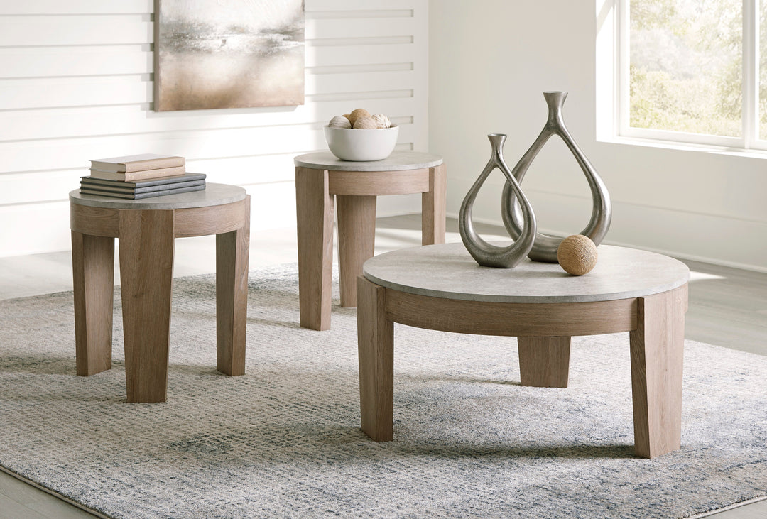 Katahdin Sofa Set with Free Guystone Table (Set of 3)