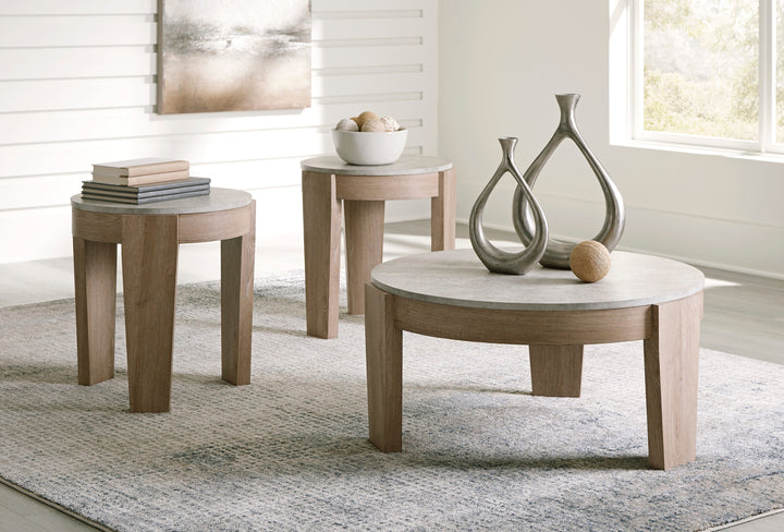 Katahdin Sofa Set with Free Guystone Table (Set of 3)