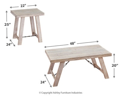 OCCASIONAL TABLE SET (3/CN) (121.92cm x 60.96cm)