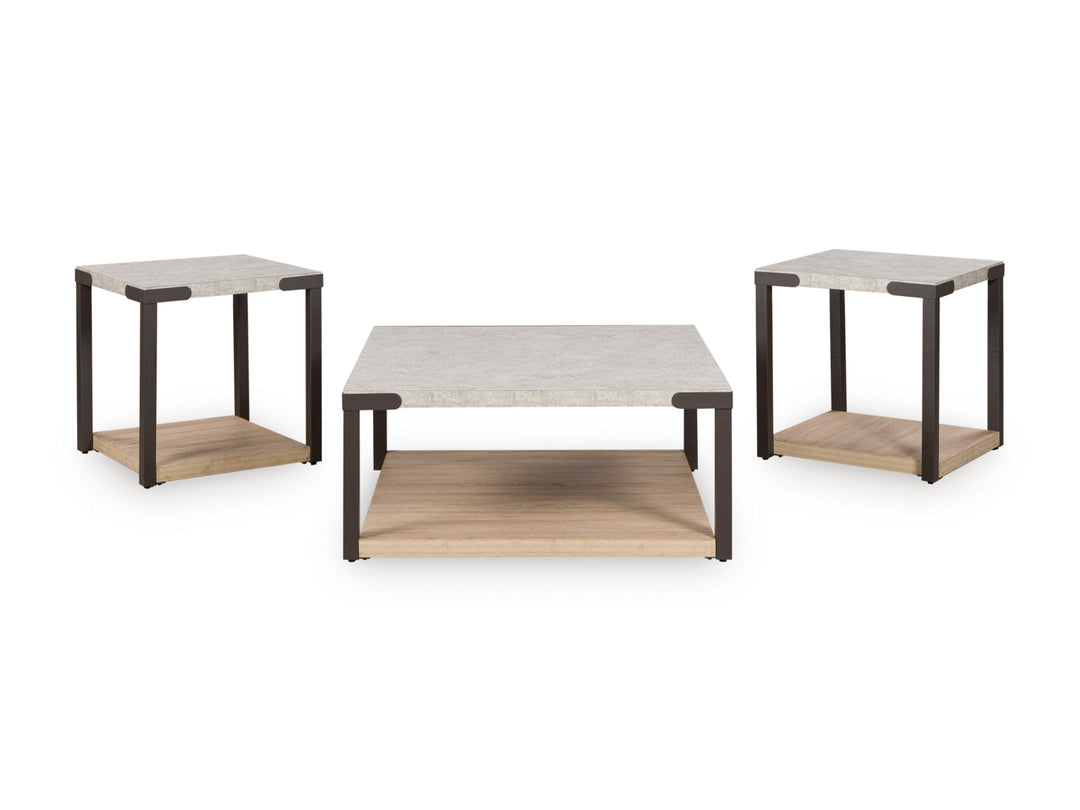 Loreo Sofa Set with 2 Free OCCASIONAL TABLE SET (3/CN)