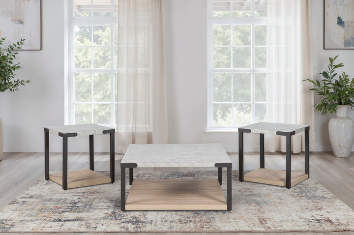 Loreo Sofa Set with 2 Free OCCASIONAL TABLE SET (3/CN)