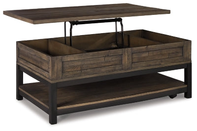 Johurst Coffee Table with Lift Top (122.5cm x 66.6cm)