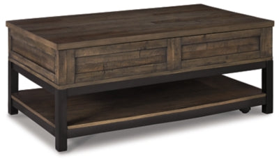 Johurst Coffee Table with Lift Top (122.5cm x 66.6cm)