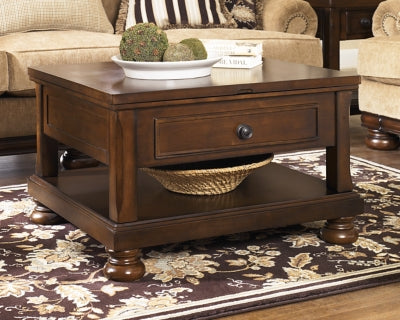 Porter Coffee Table with Lift Top (83.185cm x 71.755cm)