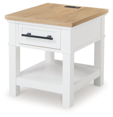 Ashbryn End Table (54.9402cm x 61.2902cm)