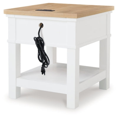 Ashbryn End Table (54.9402cm x 61.2902cm)