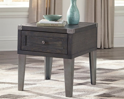 Todoe End Table (56.8452cm x 61.9252cm)