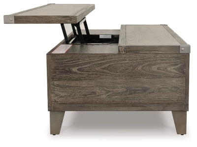 Chazney Coffee Table with Lift Top (138.1252cm x 71.755cm)