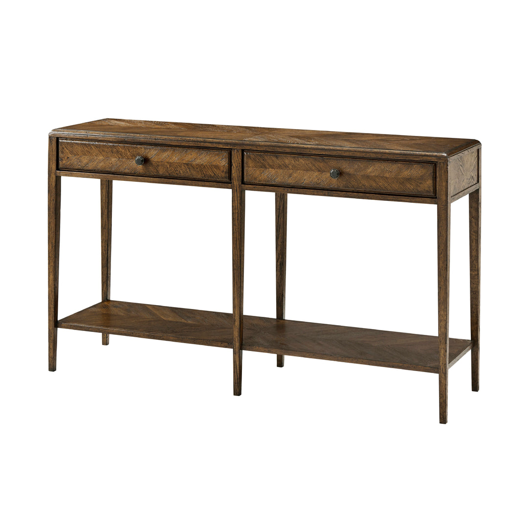 NOVA - Nova Two Frieze Drawers Console Table