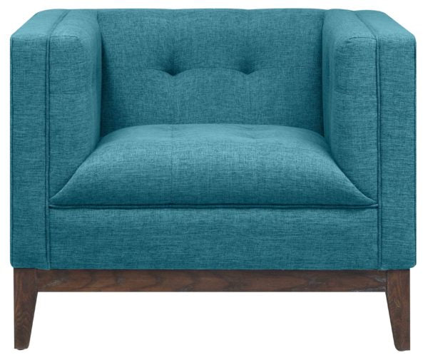 GAVIN BLUE LINEN CHAIR