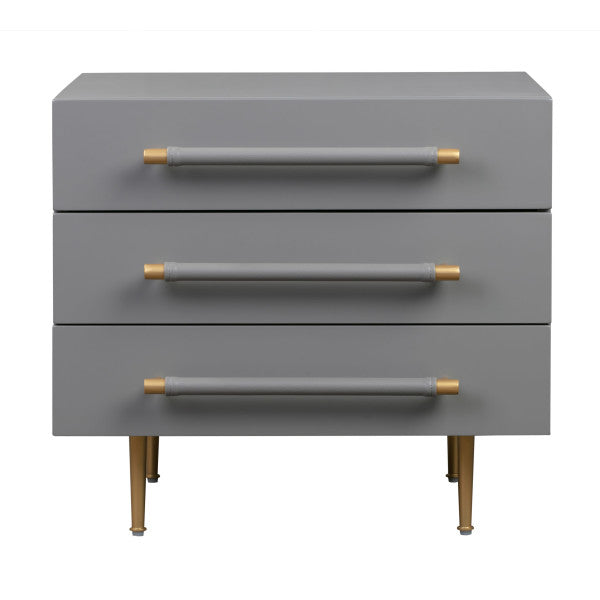 Trident Grey Nightstand