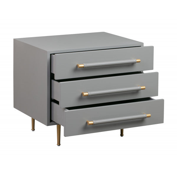 Trident Grey Nightstand