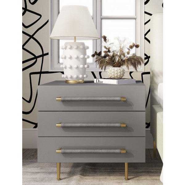 Trident Grey Nightstand