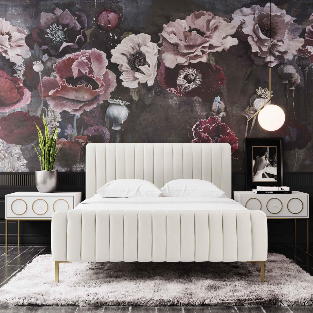 Angela Cream Bed in King