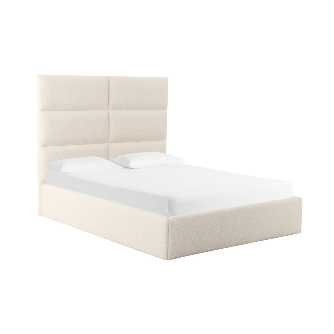 Eliana Cream Boucle King Bed