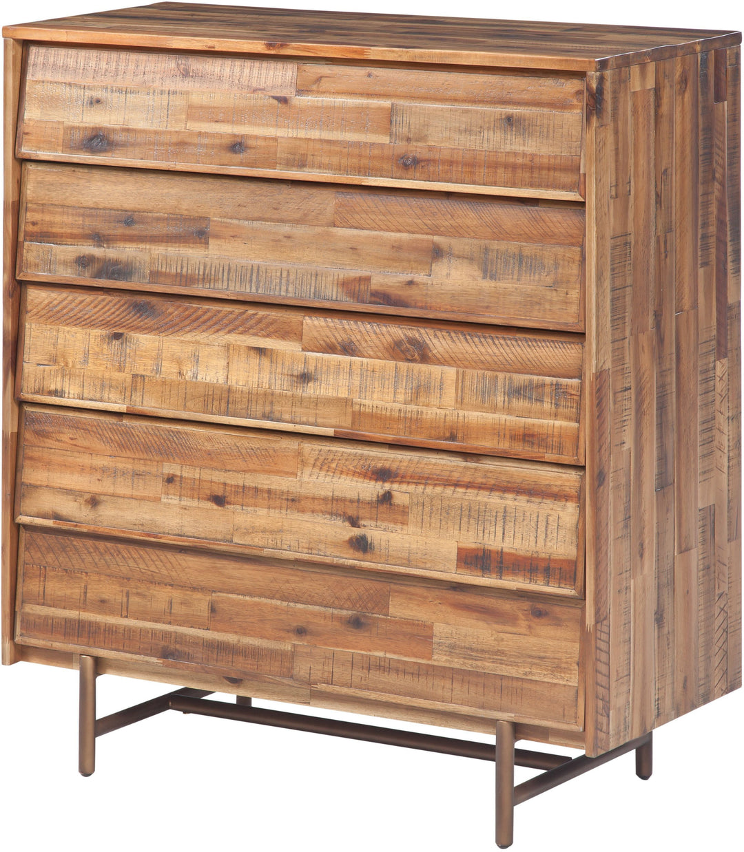 Bushwick Wooden 5 Drawer Chest