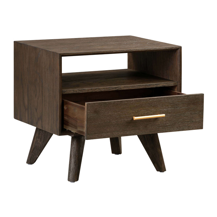 Loft Wooden Nightstand