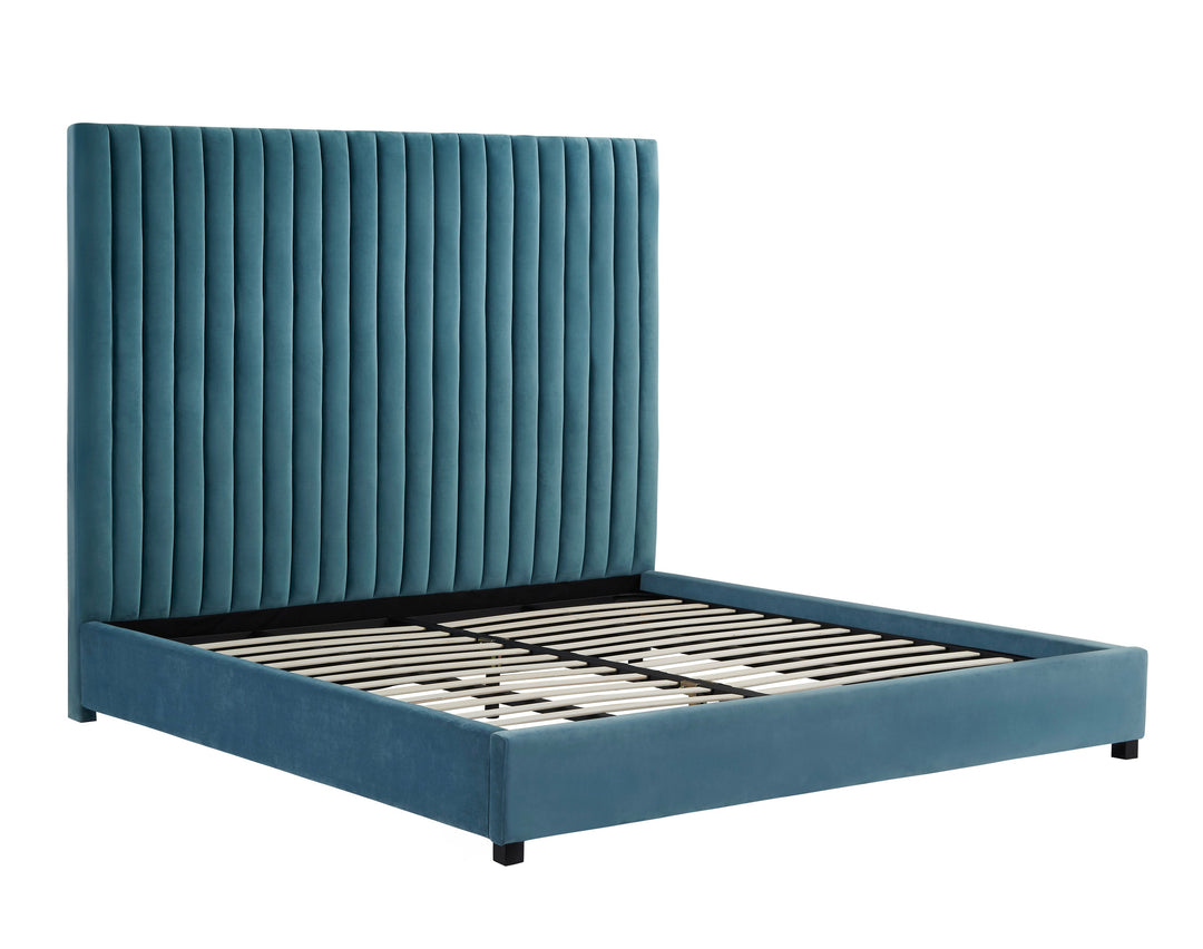 Arabelle Sea Blue Bed in King