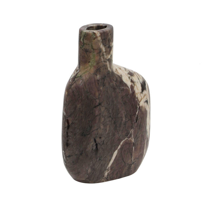 Pika Grey Marble Vase - Medium