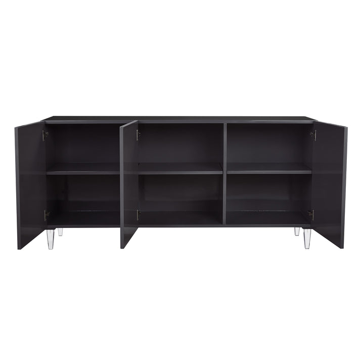 Andros Black Lacquer Buffet