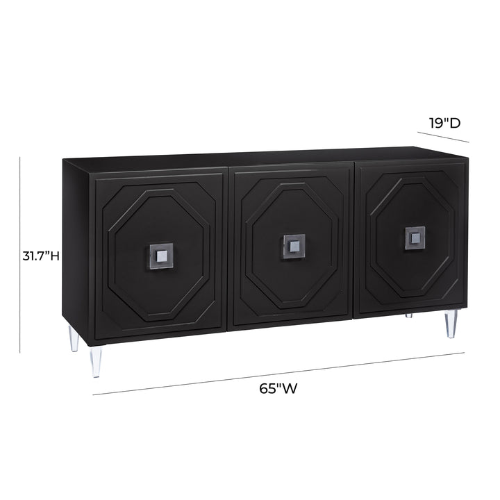 Andros Black Lacquer Buffet