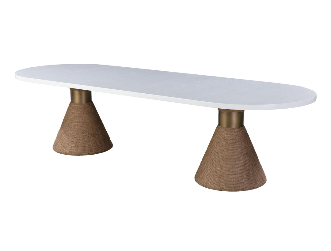 Rishi Natural Rope Oval Table