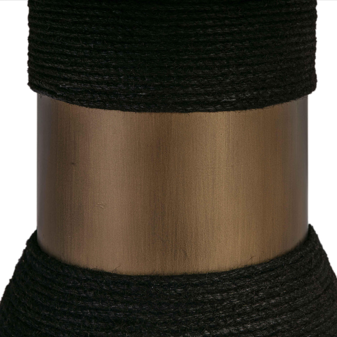 Rishi Black Rope Round Table